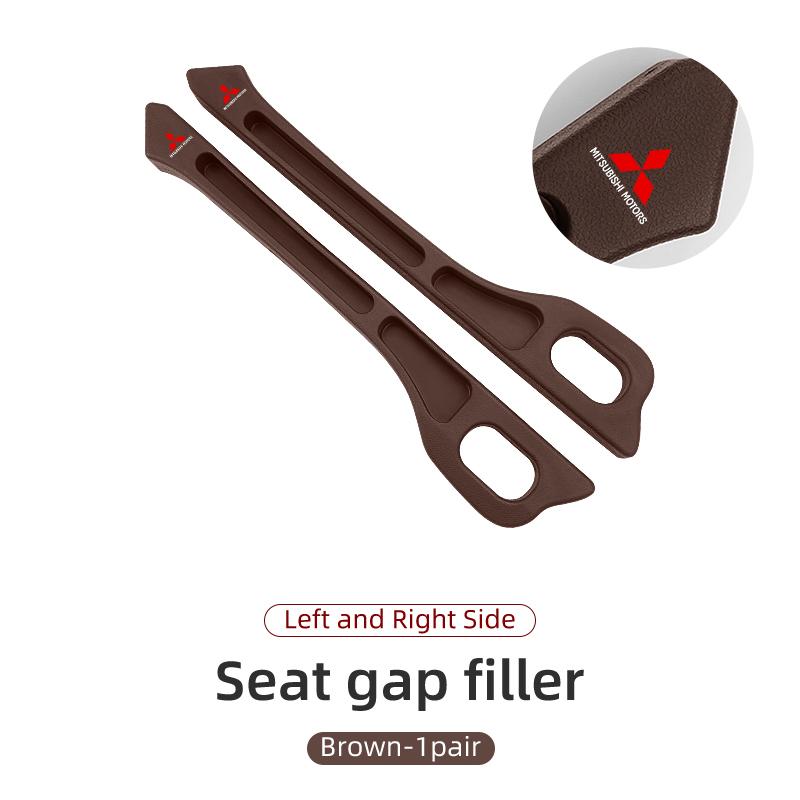 dnsh2 For Mitsubishi Car Seat Gap Filler Side Seam Plug Strip Leak-proof Accessories Outlander Lancer Cross Colt Xpander Mirage