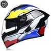 Modular Flip-Up Motorcycle Helmet With Dual Visor Winter Wing Full Face Men Women All Season Bluetooth Ready