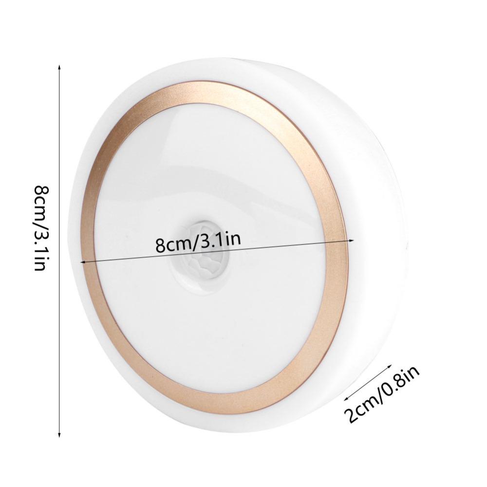 Motion Sensor LED Night Light Battery Operated Night Light Energy Saving LED Puck Light Wardrobe