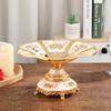 Высокоемкий металлический фруктовый диск изысканная европейская полка для фруктов Ceative Rose Vines Fruit Plate Hotel