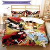 3pcs Custom Name RWBY Volume Bedding Set Duvet Cover Closure Includes 1 Duvet Cover & 2 Pillowcases for All Seasons Bedroom Decor