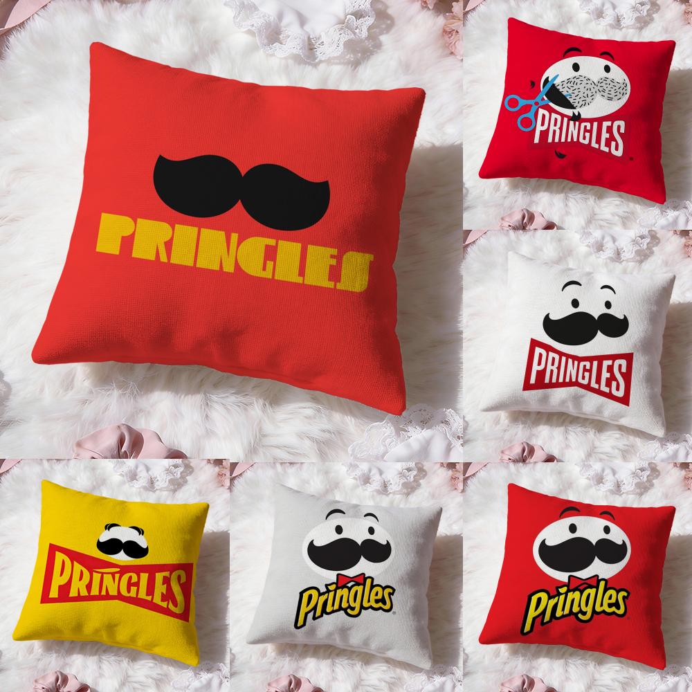 Классическая наволочка P-Pringles Премиум-комфорт Двусторонняя наволочка - Дизайн «Два в одном» для любой комнаты и салона автомобиля