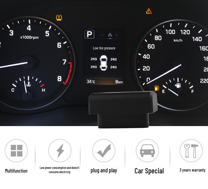 OBD-монитор давления в шинах для нового Tucson, Hyundai Lingdong, ix35 2018, Mingtu, Yuedong