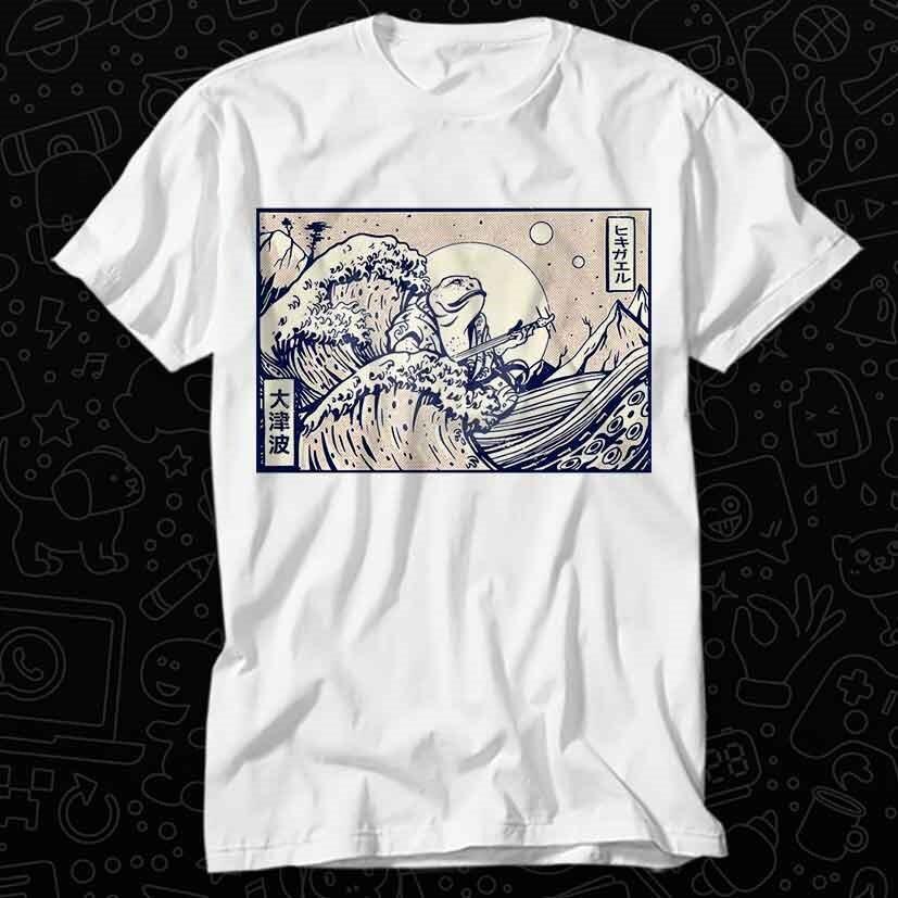 Frog Star The Great Wave Off Kanagawa Fuji Mountain T Shirt 224
