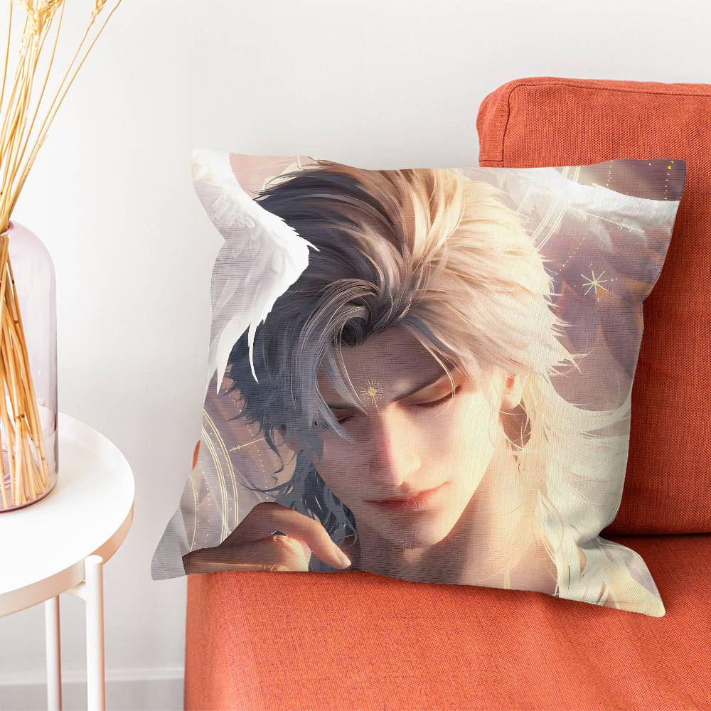 Sylus LLove And Deepspace Pillowcase Pillows for Sofa Cover Decoration Home Decor Items Luxury Pillow Covers Cushion Cushions