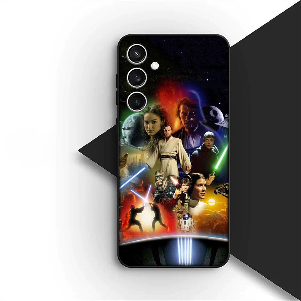 Чехол для телефона Yodas Stars Darths Wars j-Jedis Vader для Samsung Galaxy S22 S21 S20 FE Ultra Plus A07 A17 A15 A16 A25 A57 A37
