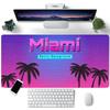 M-Miami Vice Коврик для мыши Большой коврик для игровой клавиатуры Резиновая основа с замком Компьютерные офисные аксессуары