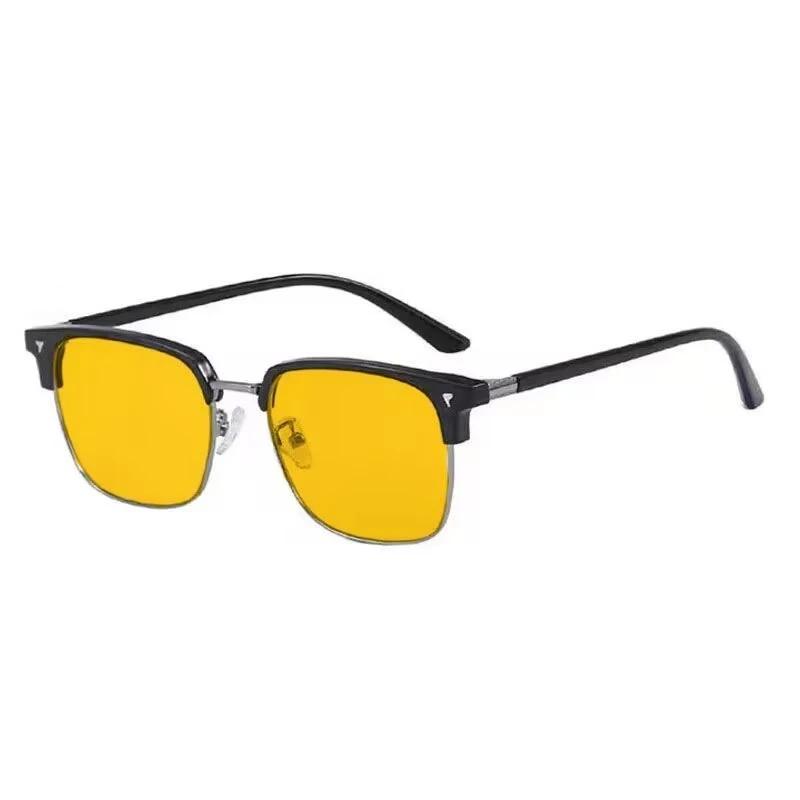 Очки для ночного видения с желтыми линзами для близорукости, высококлассные фотохромные очки для близи для вождения, защита глаз, диоптрии +3.5