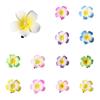 Frangipani Flower Hair Clip Plastic Girls Duckbill Clip Sweet Gradient Flower Hairpins  Streetwear