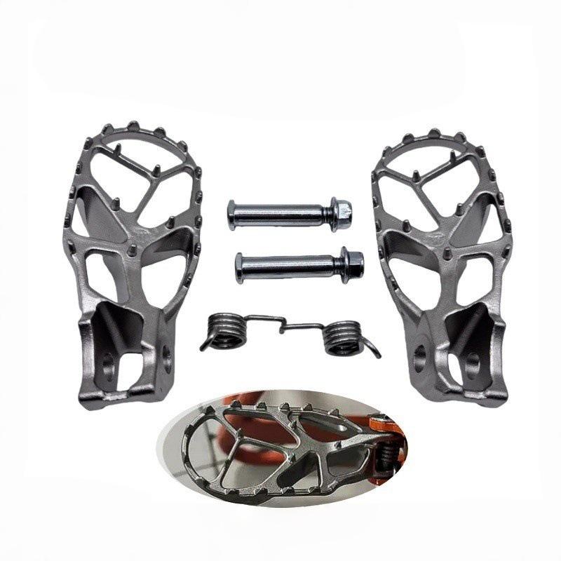 Передние подножки из нержавеющей стали для мотоциклов KTM, GASGAS, Hengjian Z300, KaiXi