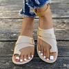 Flat Bottom Set Toe Slippers Women Summer Outer Wear Sandals Women