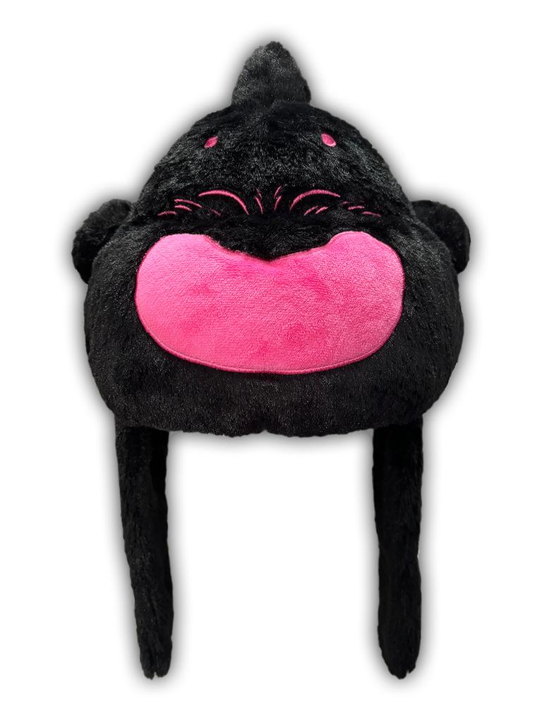 Demon Buo Majin Buu Fat Buo Cute Pink Black Furry Hat Children'S Birthday Christmas Halloween Girl Gift