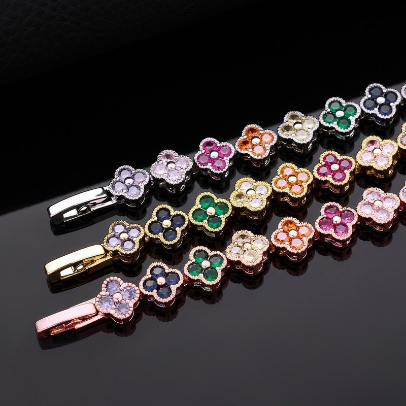 2026 Zircon Bracelet Gemstone Bracelet Fashionable and versatile gemstone bracelet