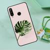 Листья Монстеры Цветы Пальмы Для Huawei Nova Y90 Y70 Y60 Y61 Y91 Y72 9 10 SE 12i 12s 11i 5T P60 Pro P20 P30 P40 Lite Чехол