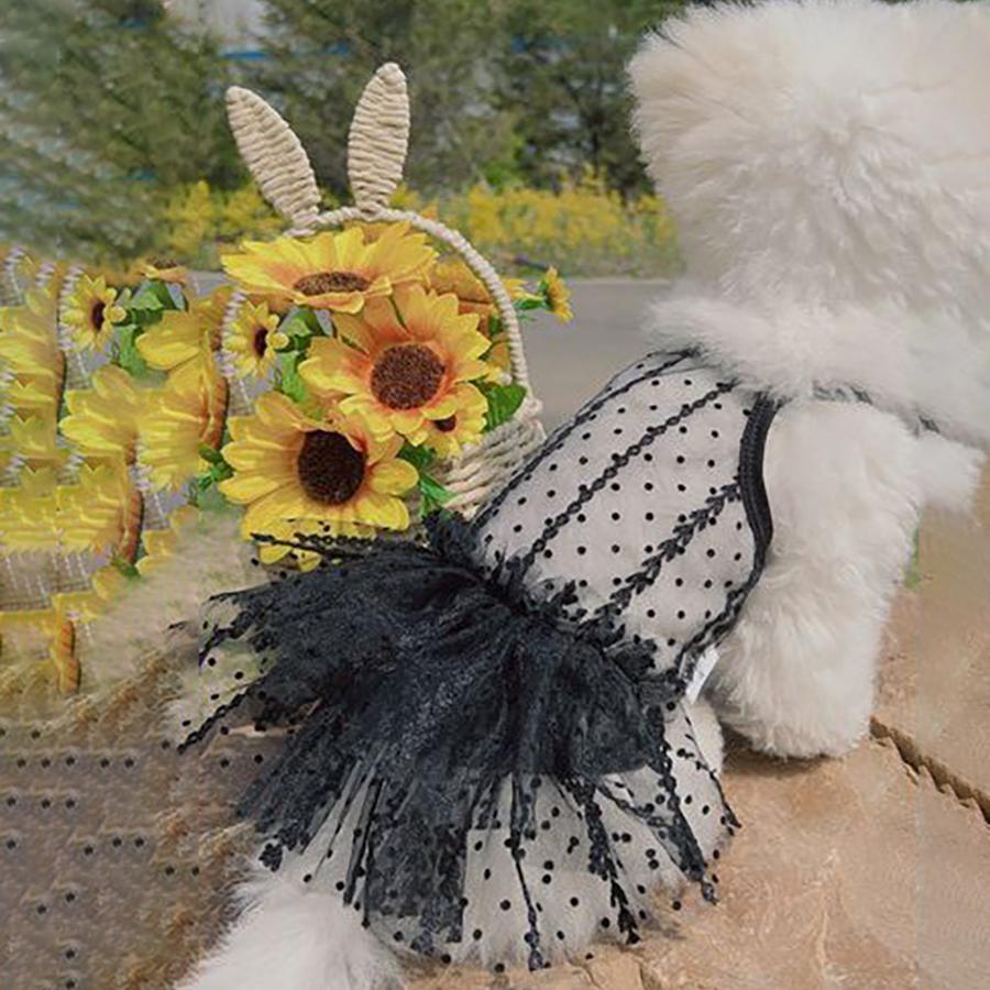 Dog Skirts Lace Pet Dresses Princess Dress Summer Dog Dresses Teddy Dog Vest Dress Cat Dress Chihuahua Pet Clothing
