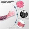 50Pcs Disposable Long Arm Glove Sturdy Non-Toxic Farm Glove Veterinary Examination Multifunctional Disposable Gloves