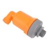 Orange Automatic Air Vent Valve High Hardness Great Flowing Rate PP Exhaust Vent Valve Top G1 2 Bottom G1 Compound Type