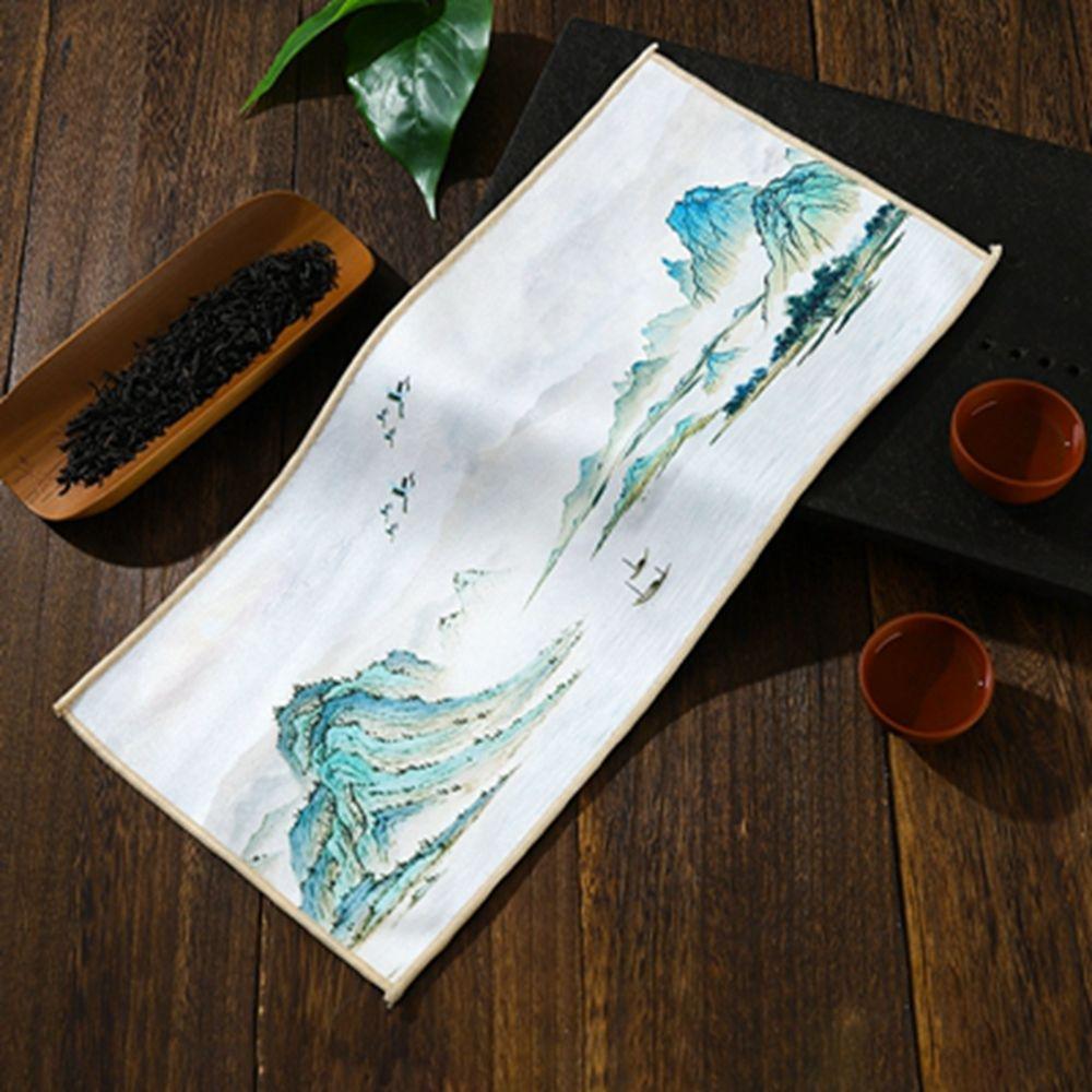 Китайский Толстый Чайный Сервиз Аксессуары Высококлассный Бытовой Профессиональный Чайное Полотенце Подставки Салфетка для Чая