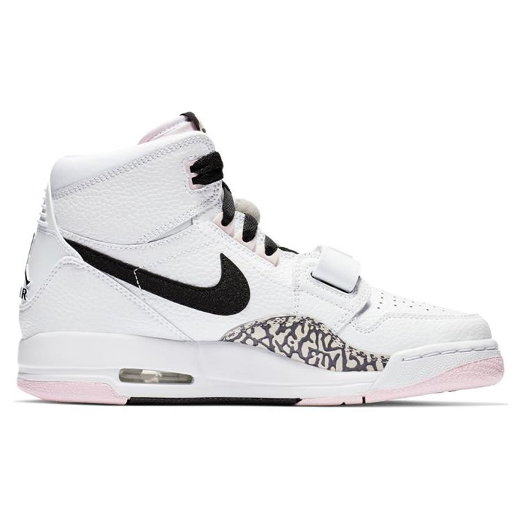 Jordan Legacy 312 Белый Черный Розовый Пена GS AT4040-106