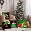 Fun Christmas Pillowcase Lumbar Pillowcase Sofa Home Decor Pillowcase