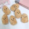 Soft Fabric Potato Doll Key Chain Brooch Pendant Plush Keychain Creative Bag Charm Decorations for Women and Girls