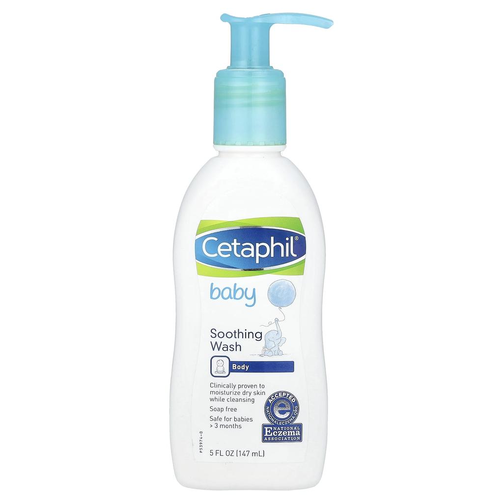 Cetaphil Детское, успокаивающее средство для мытья, 5 жидких унций (147 мл)