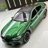 1/24 Спортивный автомобиль BMW M8, Модель автомобиля из сплава, Звуковые и световые эффекты, Колеса с рулевым управлением, Детская игрушечная машина, Подарок на день рождения