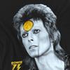David Bowie Мужская футболка Golden Bowie