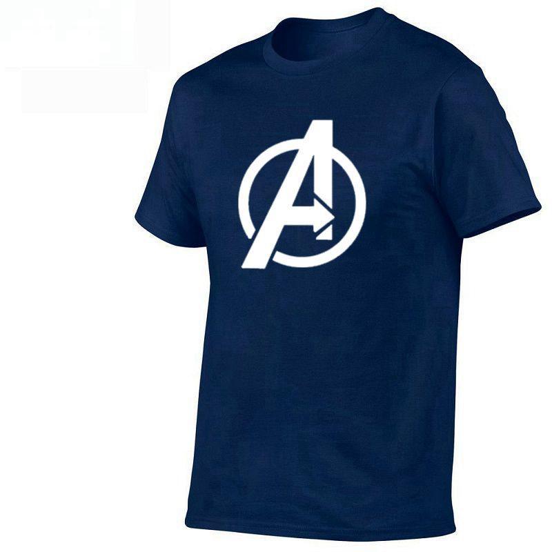 Marvel's Avengers Logo T-shirt For Men With Timeless Super Heroes Design In Multiple Colors