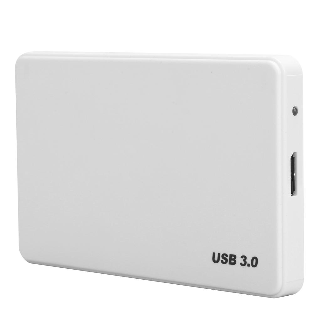Жесткий диск USB3.0 внешний мобильный диск 2.5in для настольного ноутбука компьютерные принадлежности Белый 2TB
