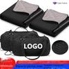 Extra-Large Polar Fleece Suede Camping Mat Waterproof and Moisture-Proof Floor Blanket for Winter Outdoor Activities