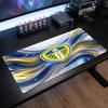 Большой коврик для мыши с принтом футбольного клуба Leeds United, противоскользящий расширенный игровой коврик для стола для офиса и дома