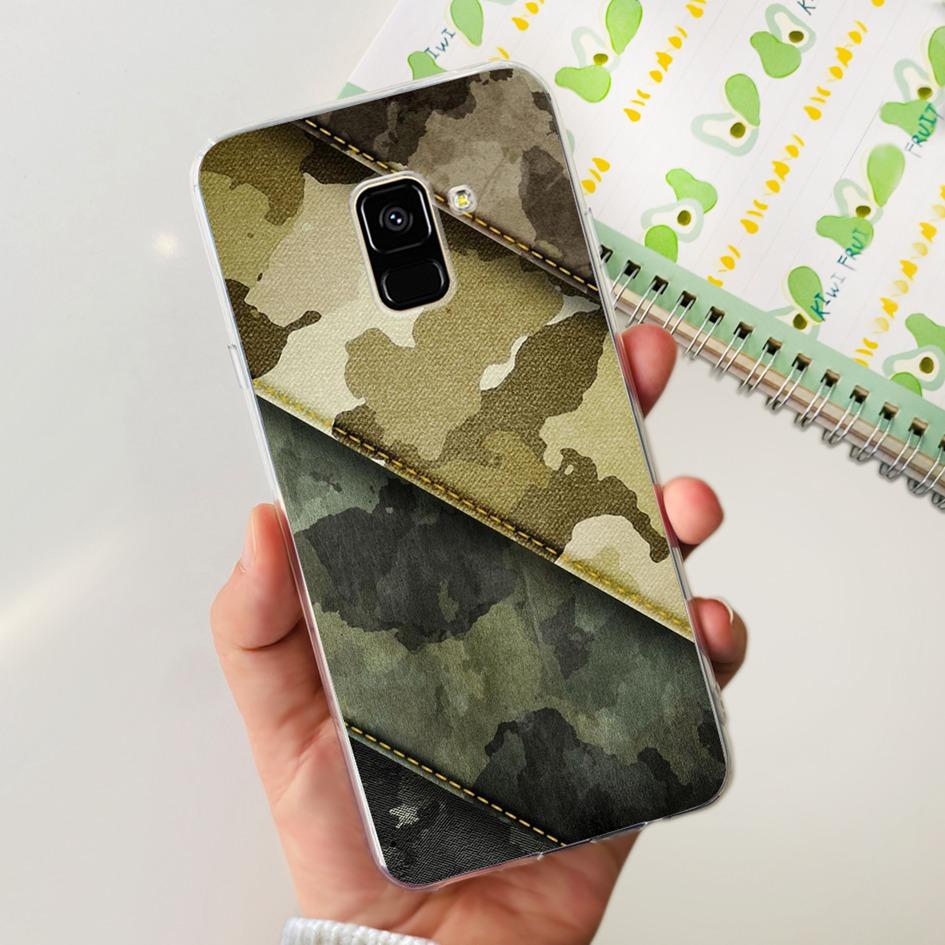 For Samsung A8 2018 Case A8 Plus Cover SM-A530F SM-A730F Fundas Fashion Butterfly Marble Soft Bumper For Samsung A8+ 2018 Hoesje