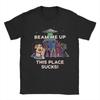Винтажная футболка 'Beam Me Up This Place Sucks' для мужчин и женщин, 100% хлопок, смешные футболки, круглый вырез, короткий рукав, идея для подарка
