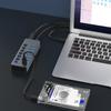 USB 3.0 Удлинительный Хаб с 7 Портами и Индивидуальными Светодиодными Индикаторами для Эффективной Передачи Данных на Компьютер