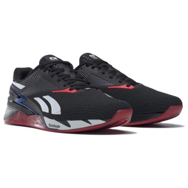 New Reebok Nano X3 Black Blue Red HR1423
