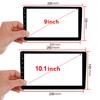 229*129*217 Car Tempered Glass Protective Film Sticker For 9 10 Inch Radio Stereo DVD Touch Full LCD Screen for TEYES CC2 CC3