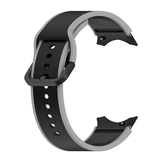 Ремешки без зазоров для Samsung Galaxy watch 7/6/5 Pro/4 Classic 44мм 40мм 20мм Силиконовый браслет ремешок Galaxy watch 7 band