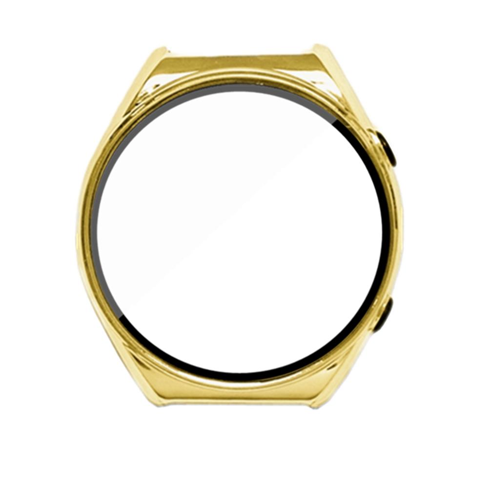 Полный защитный чехол для Xiaomi Watch S1, чехол-накладка с защитой экрана, гальванизированный ПК, жесткий корпус с закаленным стеклом, аксессуары