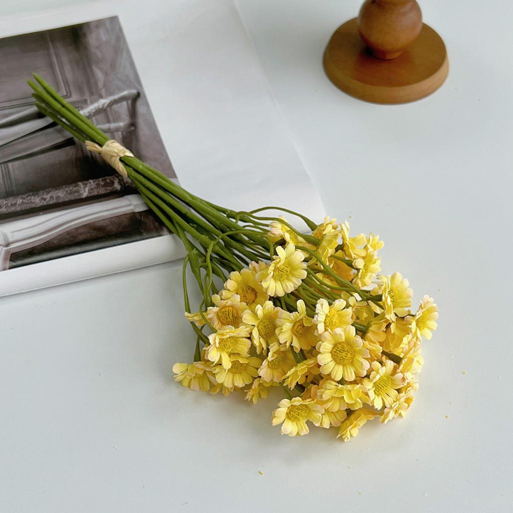 Искусственный букет ромашек Yousheng, искусственные цветы ромашки, многоразовые искусственные цветы ромашки для вазы, украшения дома, свадьбы, дня рождения, вечеринки