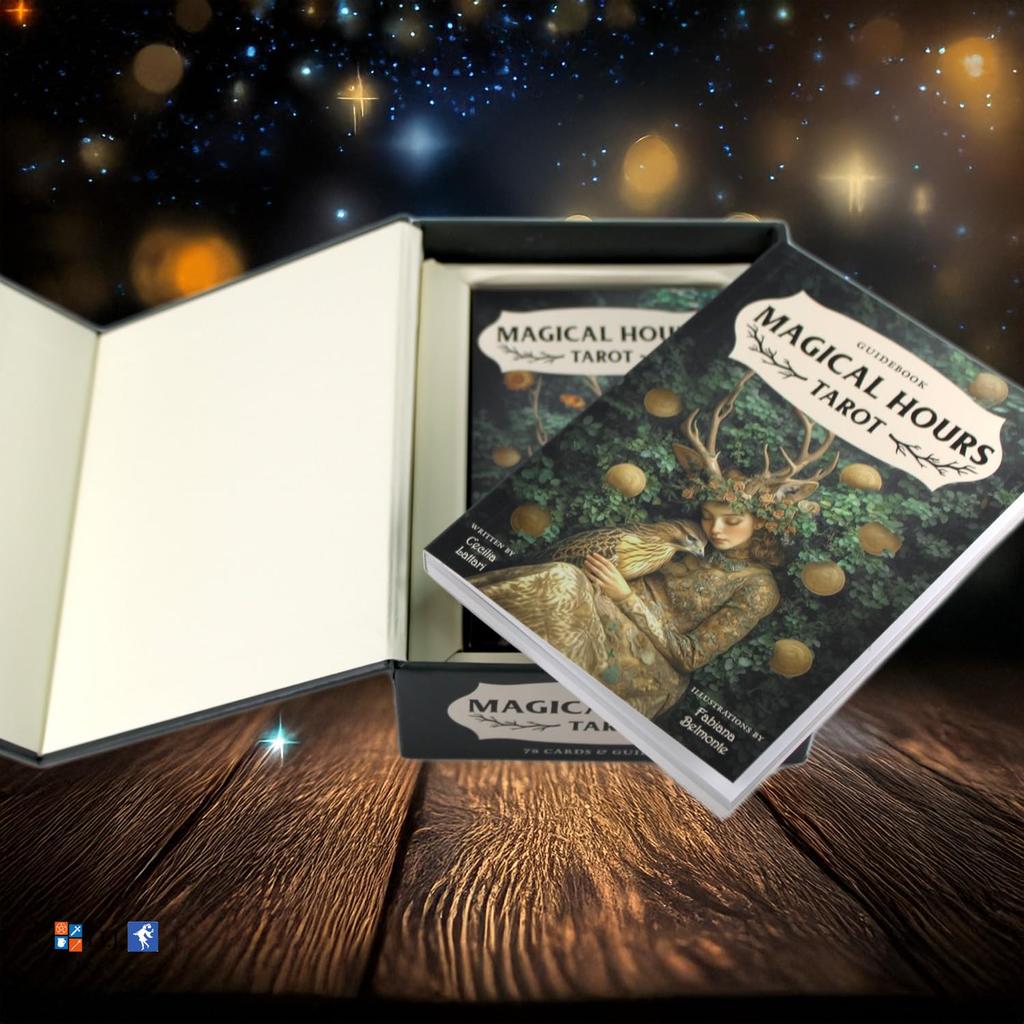 Magical Hours Waite 78 Tarot with Japanese Authentic I.I.J Tarot, Edition, Cards, Reading, Instructions,