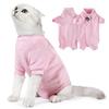 Breathable Pet Jumpsuit Anti-licking Cat Suit Vest Cat Recovery Suit  Help Recovery