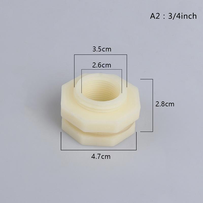 Пластиковый водовыпускной патрубок Пластиковый внутренний резьбовой соединитель Соединитель для водонапорной башни Аксессуары для ведра