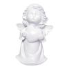 Little Angel Statue Resin Cherub Figurine Praying Angel Sculpture for Home Office Shelf Desktop Cabinet Decoration