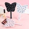 Eyelash Extension Handheld Makeup Mirror Butterfly Shaped Vanity Mirror With Plastic Handle Hand High Definition Mirror Beauty