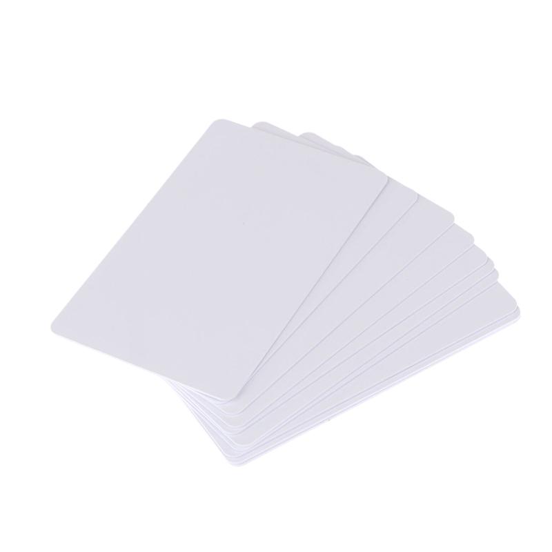 10Pcs Rewritable 125Khz Rfid T5577/5200/Em4305 Blank Card Pvc Tags Smart Access Control Key Card Read Write Program Clone Cards