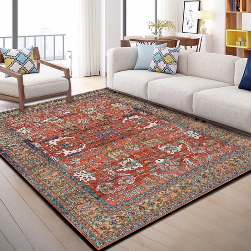 Persian Living Room Carpet Bedroom Bedside Sofa Coffee Table Study Retro European and American Carpet