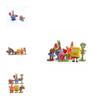 Fun 6pcs Spongebob Squarepants Figure Set With Patrick Star And Squidward Ideal For Childrens Birthday Cakes