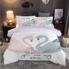 Little Duck Cute Duvet Cover King Size Toddler Cartoon Pattern Bedding 3 Pcs Teens Boys Girls Room Decoration With 2 Pillowcases