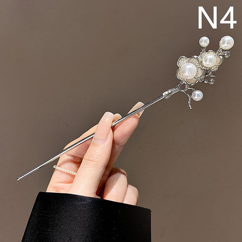 Древние палочки для волос, старинные китайские женские палочки для волос, женские жемчужные украшения, палочки для волос, головной убор ханьфу, шпильки, аксессуары